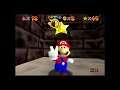 Super Mario 64 - Hazy Maze Cave: Metal-Head Mario Can Move!