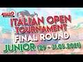 Tennis Clash Italian Open Tournament Junior Final Round