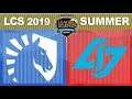 TL vs CLG   LCS 2019 Summer Split Week 6 Day 1   Liquid vs Counter Logic Gaming