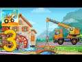 Truck games for kids - build a house, car was Gameplay Part 3 (Android,IOS)