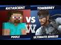 ULTIMATE WANTED 3 - Katascient (Steve) Vs. Tomberry (Snake) SSBU Ultimate Tournament