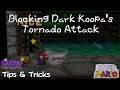 Blocking Dark Koopa's Tornado Attack