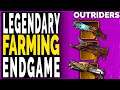 Outriders LEGENDARY FARMING High Level Weapons and Armor - Testing Builds