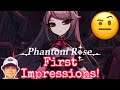 ‘Phantom Rose Scarlet’ First Impressions! (Roguelike Card Game)