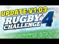 Rugby Challenge 4 Update 1.03