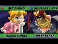 S@X 429 Losers Finals - MC David (Peach) Vs. Douglas.J.Gov (Captain Falcon) Smash Melee - SSBM