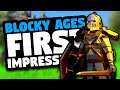 The Blocky Ages: First Impressions | Closed Alpha | New Indie MMORPG