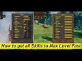 Valheim - How to quickly MAX out All Skill Levels with cheats