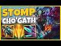 Easiest Method To Dominate Cho'Gath (INFORMATIVE) | Season 11 Tryndamere - League of Legends