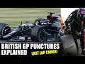 F1 British GP tyre punctures chaos explained! (Lap by Lap & possible causes)