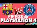 FIFA 20 PS4 Barcelona vs Psg