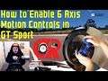 GT Sport - How to enable 6 Axis Motion Controls