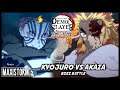 KYOJURO VS AKAZA (Boss Battle #10) || Demon Slayer: Kimetsu no Yaiba The Hinokami Chronicles