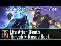 Nasus & Thresh vs. AurelionSol & Zoe | Runeterra Deck Gameplay [DE]