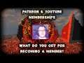 Patreon & Youtube Memberships: What YOU get out of this :)