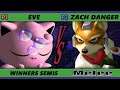 S@X 423 Winners Semis - eve (Jigglypuff) Vs. Zach Danger (Fox) Smash Melee - SSBM