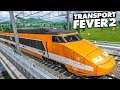TRANSPORT FEVER 2 #9: Schneller TGV: Schöne HIGHSPEED-Strecke! | Gameplay der Eisenbahn-Simulation