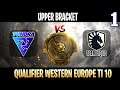 Tundra vs Liquid Game 1 | Bo3 | Upper Bracket Qualifier The International TI10 Western Europe