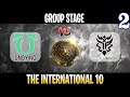 Undying vs Thunder Predator Game 2 | Bo2 | Group Stage The International 10 2021 TI10 | DOTA 2 LIVE