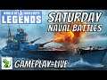 World of warships Legends  - Saturday Naval Battles (live) - Gameplay
