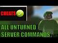 ALL UNTURNED CONSOLE COMMANDS | HOW TO USE CHEATS IN UNTURNED | UNTURNED ADMIN CHEATS ON SERVER |