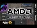 AMD Ryzen 5500u Fallout 76 Performance Gameplay Benchmark