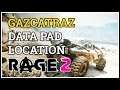 Data Pad Gazcatraz Rage 2