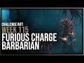 Diablo 3 - Challenge Rift 115 - Furious Charge Barbarian - Season 18 - NA