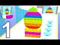 Fidget Rush - Gameplay Part 1 All Levels 1-7 Max Level (Android, iOS)