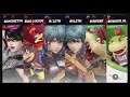 Super Smash Bros Ultimate Amiibo Fights – Request #15124 Ba vs By vs Bo