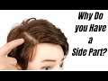 Why do you have a Side Part in your Hair - TheSalonGuy