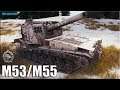 Рэдли Уолтерс на АРТЕ ✅ World of Tanks лучший бой M53/M55
