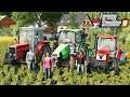 🔥 Wykopkowa Ekipa Rolników 🦹‍♀️👨🏼‍🌾 Rolnicy z Miasta 😍 Farming Simulator 19 🚜