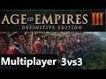 Age of Empires III DE Multiplayer #12 | 3vs3 Inder & Spanier saven Schweden? [Gameplay/German]
