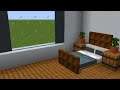 Bedroom design in Minecraft
