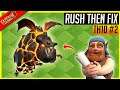 Best Farming Strategy - TH10 Rush then Fix | Ep -2 | Clash of Clans | coc