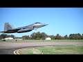 F-22 Take Offs - Joint Base Langley Eustis