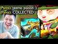I play Teemo but my poison executes you because I built Collector