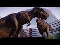 Jurassic World Evolution - How JW Dominion Should End Like (T.rex VS Giga VS Spino)