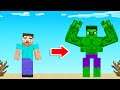 Playing Minecraft As The Hulk