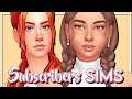 The Sims 4 | MAKING OVER MY SUBSCRIBERS SIMS! #14⭐️ | CAS & Lookbook + CC Links
