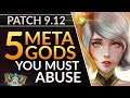 Top 5 BROKEN SUPPORTS in Patch 9.12 to CLIMB: Meta Tier List | LoL Challenger Guide