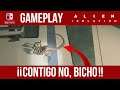 Alien: Isolation - SWITCH walkthrough - gameplay español #14 ¡Hasta el infinito y más allá! ❓❓😋😋