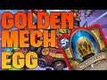 Golden Monster Mechano-Egg - The Super Balls - Hearthstone Battlegrounds Highlights