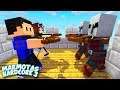 Invadimos a TORRE PILLAGER! - Minecraft Marmotas Hardcore 3 #12