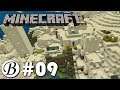 Minecraft PL #09 | MIASTO Z PIASKU! KAMIENNY GOLEM!