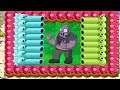 Plants vs Zombies Battlez Minigames - 999999 Repeater vs 999999 Snow Pea vs 99999 Gargantuar