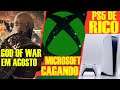 PS5 DE RICO / Microsoft cagando / God of War PS5 em Agosto e mais !!