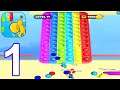 Rolling Balls - Gameplay Part 1 - All Levels 1-7 (Android, iOS)
