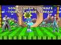 Sonic Smash Ultimate Tourney Mode Stream